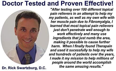 TheraPain Plus Roll-On | Fast-Acting Natural Pain Relief with 14,000mg MSM & Glucosamine